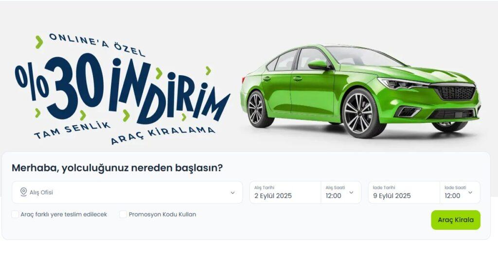 Araç Kiralama Kampanya - qcar.com.tr