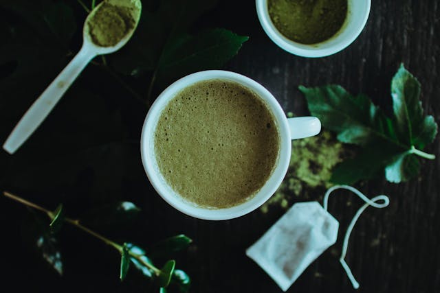 Pistachio Latte bardağı